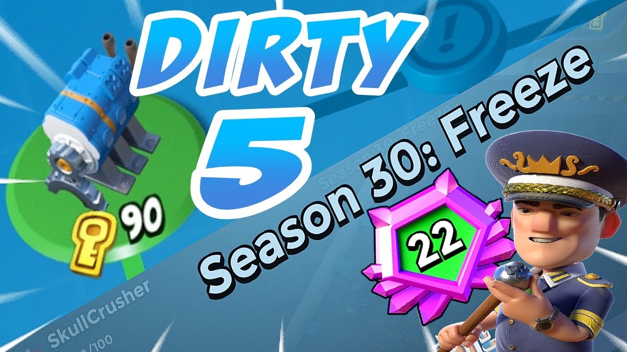 Warships Season 30 [Surviving 5 Engine Room] PART 3 ❄🥶🧊 Everything is Dirty...