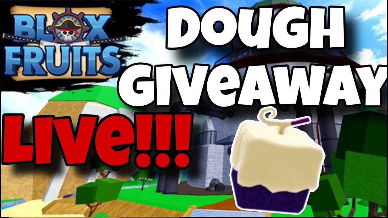 🔴Blox Fruits Stream DOUGH Giveaway & Fruit Giveaway Race V4 Update