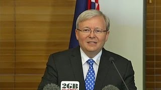 Rudd confirms challenge for Labor leadership