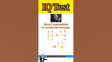 Mind-Bending Matchstick Puzzles: Can You Solve this?