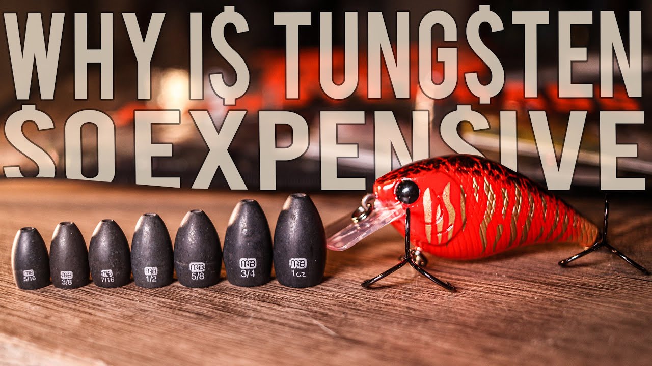 Why is Tungsten So Expensive? Alex Rudd's Custom Crankbait! MONSTERBASS