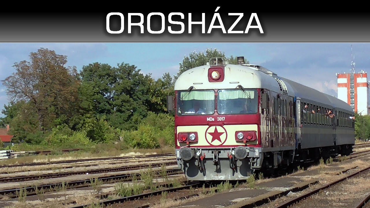 Vonatok Orosházán 2021 | De jó Szalóczy Pál hangját hallani!