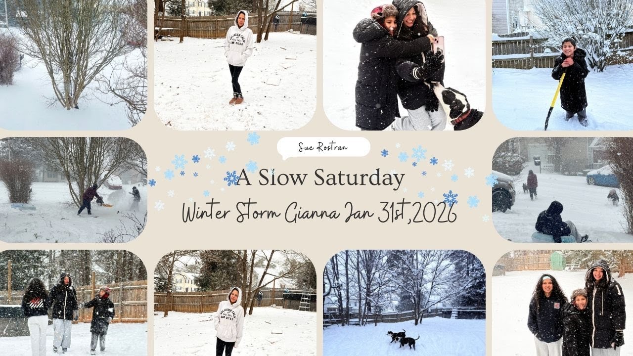 Slow Saturday A Slow Saturday During a Snow Storm - YouTube