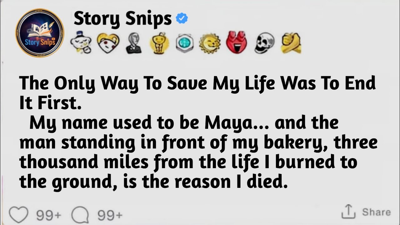 The Only Way To Save My Life Was To End It First. [Full Story]