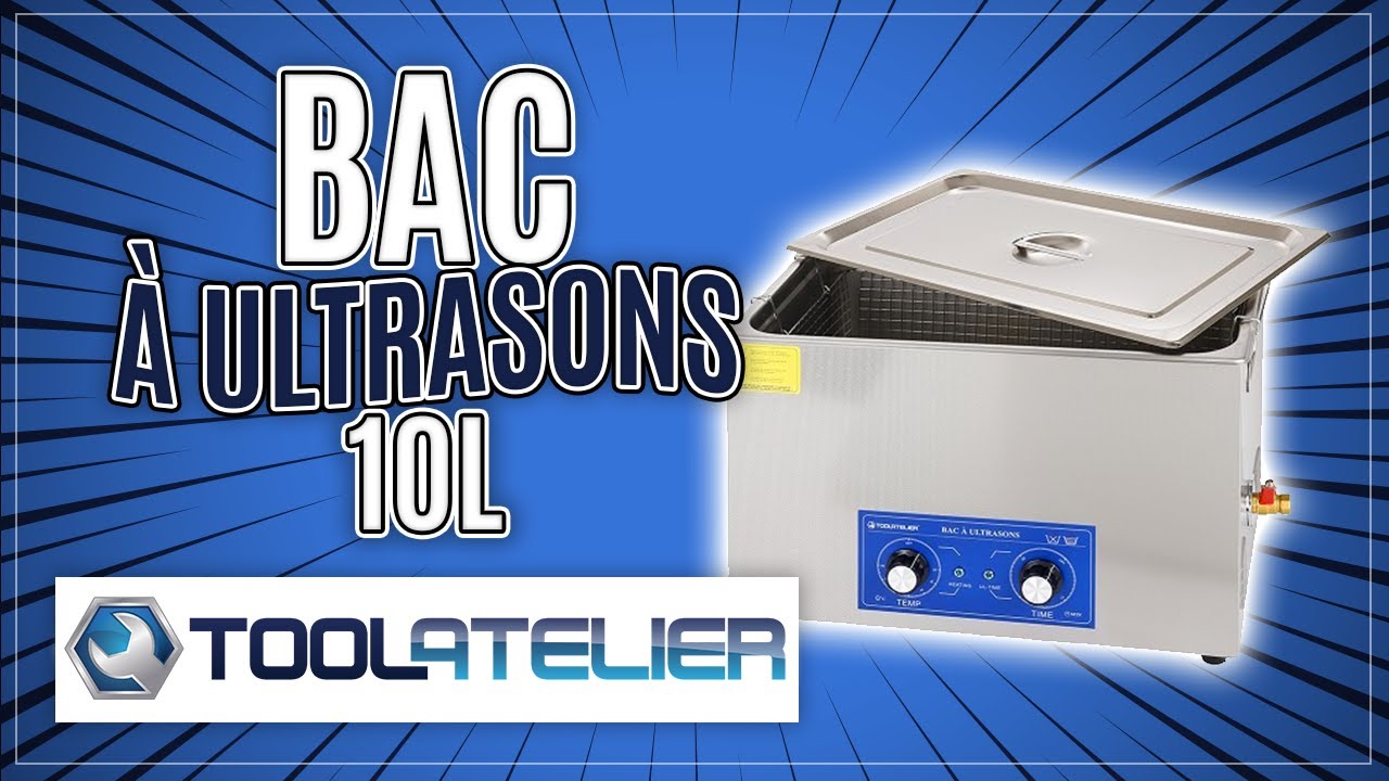 Pyrénées BMW discover & try the TOOLATELIER 10L ultrasonic bath 