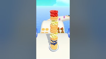 PanCake Run All Levels Gameplay Walkthrough Android,iOS - NEW APK BIG UPDATE Satisfying