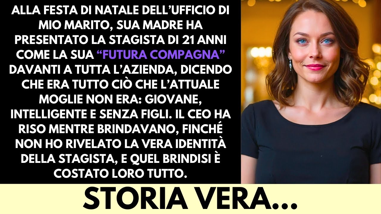 Alla Festa In Ufficio Di Mio Marito Sua Madre Chiamò La Tirocinante “Futura Moglie”—L’ho Smascherata