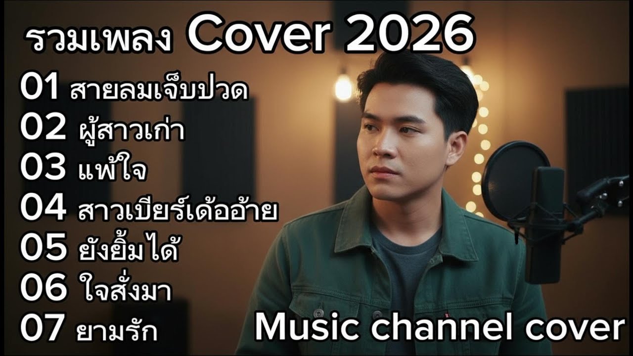 รวมเพลง cover 2026 ( acoustic ) | สายลมเจ็บปวด+ผู้สาวเก่า+แพ้ใจ | เพลงฮิตเพราะๆในติ๊กต๊อกมาแรง 202
