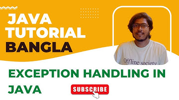 Java Bangla Tutorials 50 | Exception in Java | Java Exception Handling | Try-Catch Block|End of OOP