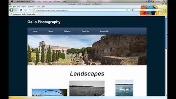 New Photography Website from Weebly