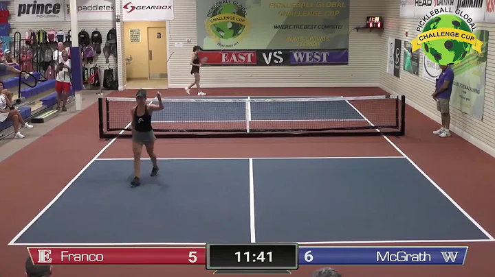 Pickleball Global Challenge Cup Regina Franco VS C...