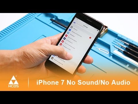 How to fix iPhone 7 No Sound / No Audio  Motherboard Repair