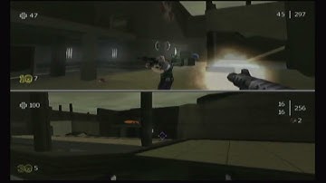 Red Faction 2 (GameCube) | Deathmatch Split-Screen | Warzone (Map) | Wii Recording (2023)