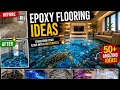     Modern Interior Floor Transformation” epoxy flooring ideas #interiordesign #design 