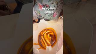 Trying Mala Sundae #mcdonalds #malasundae