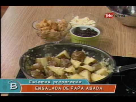 Ensalada de papa asada