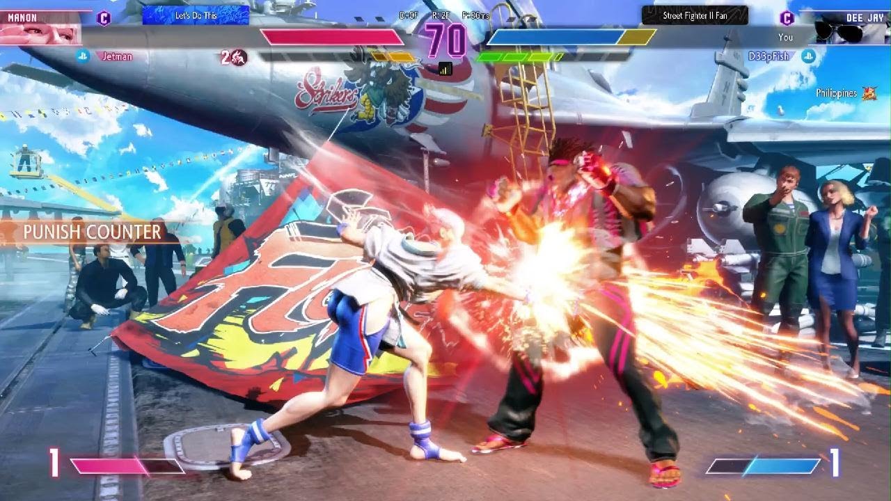 Street Fighter 6 Battle Hub gameplay