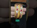 Sakshi Jewellers53 Exclusive: 24gm Meenakari Floral Gold Bangles#goldjewellery #traditionaljewellery