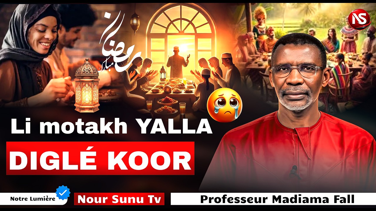 Li motakh YALLA diglé KOOR 😱Par Professeur Madiama Fall