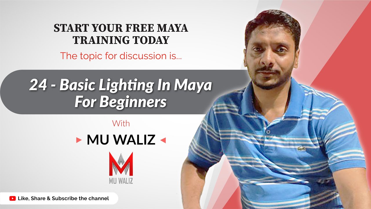 24 Basic Lighting In Maya For Beginners | Mastering Basic Lighting in ...