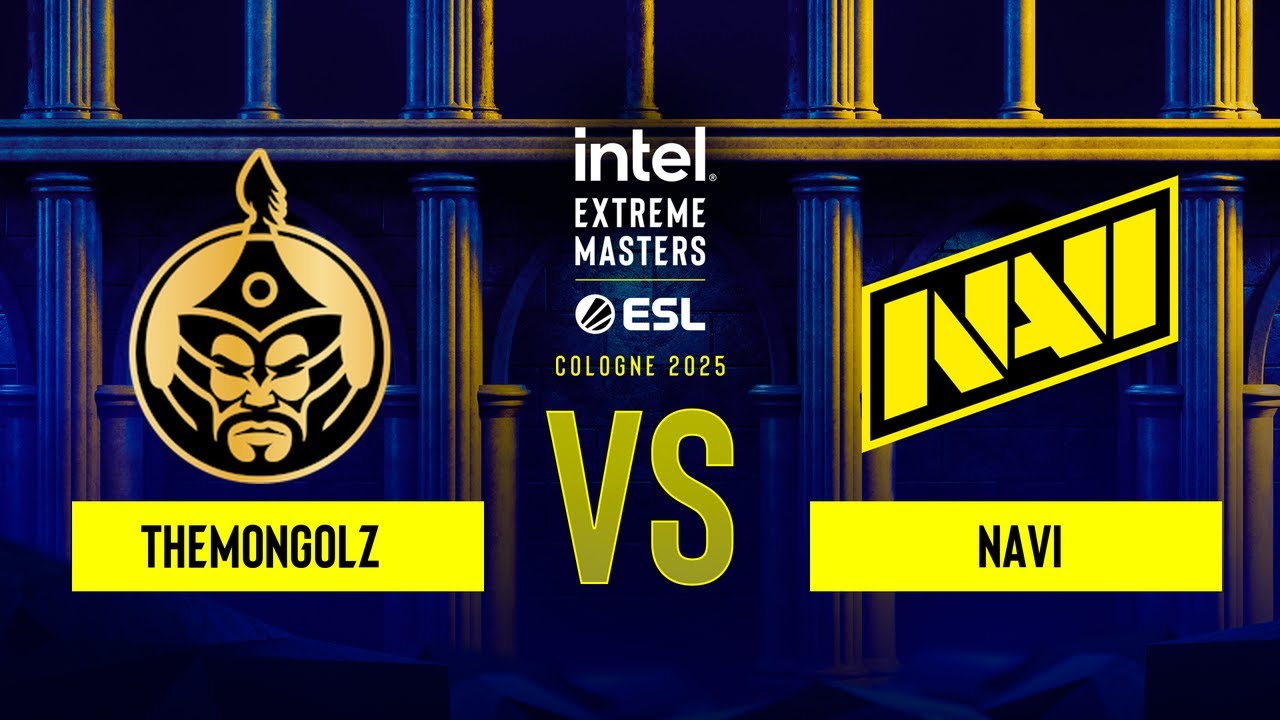 TheMongolz vs. NAVI - IEM Cologne 2025 - Quarterfinal - YouTube