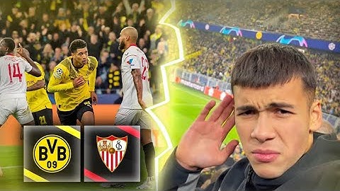 Stress mit Fans🇪🇸 Borussia Dortmund - Fc Sevillia / Stadion Vlog