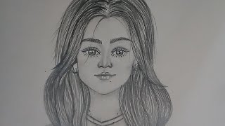 How to draw a beautiful girl step by step