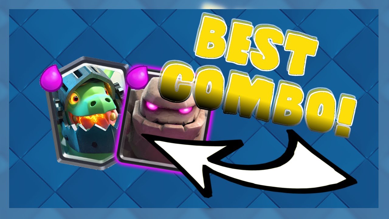 Clash Royale Golem Inferno Dragon Deck