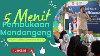 TIPS!!! 5 MENIT PEMBUKAAN DONGENG PANGGUNG!! KAK IGIT