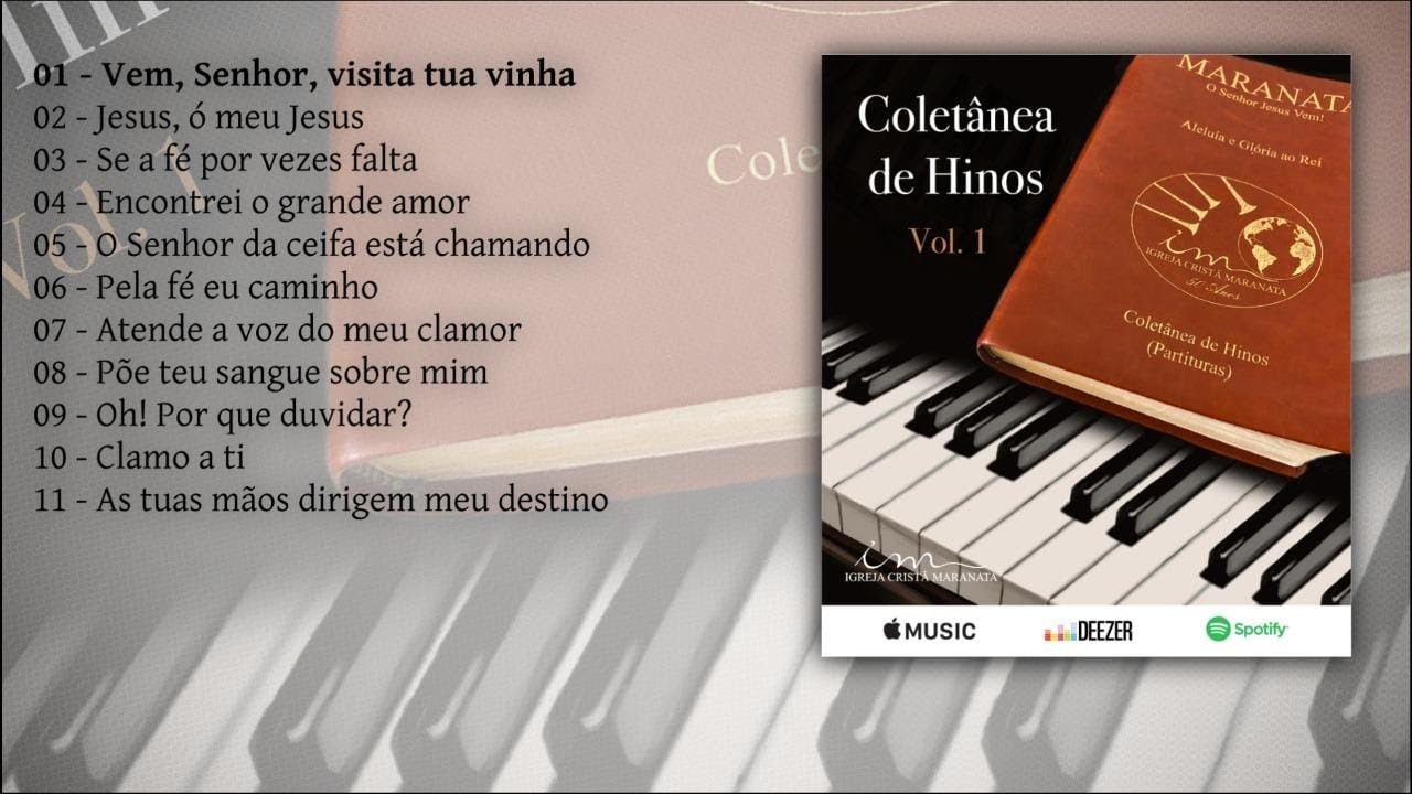 CD Coletânea de Hinos - Volume 01 - Igreja Cristã Maranata