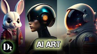 10 Free AI Text to Image Art Generators & AI Photo Editors screenshot 2