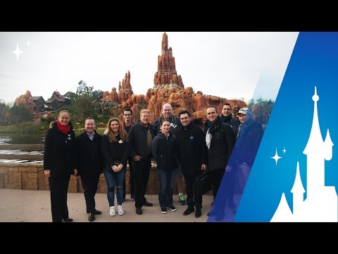 Tony Baxter guides Cast Members through Frontierland