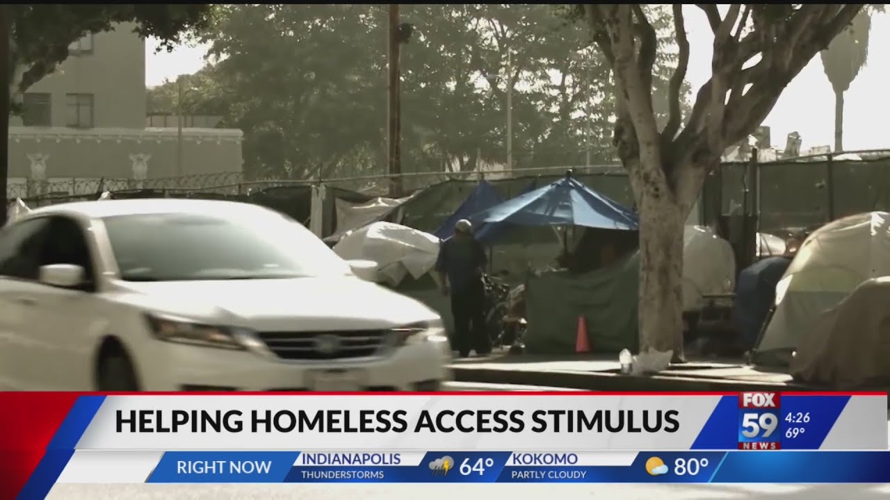Helping the homeless access stimulus aid