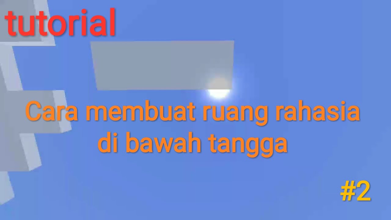  Cara  membuat  ruang rahasia di bawah  tangga  