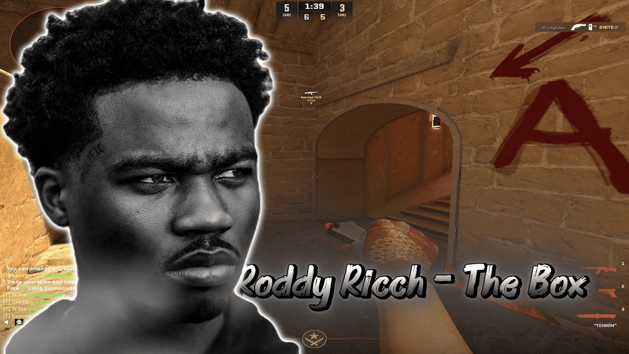 W3ke CS 2 Peek & 𝐑𝐨𝐝𝐝𝐲 𝐑𝐢𝐜𝐜𝐡 - 𝐓𝐡𝐞 𝐁𝐨𝐱