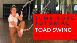 SWING THING on Jump Rope Tutorial LEARN SIDE SWING TOAD