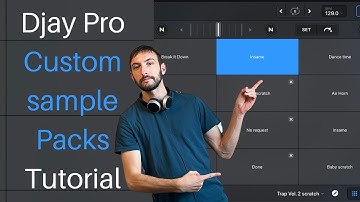 Djay Pro Custom sample Packs Tutorial