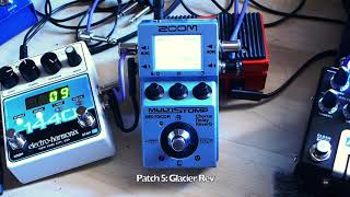 Zoom MS70CDR Multistomp Ambient/Drones Patches