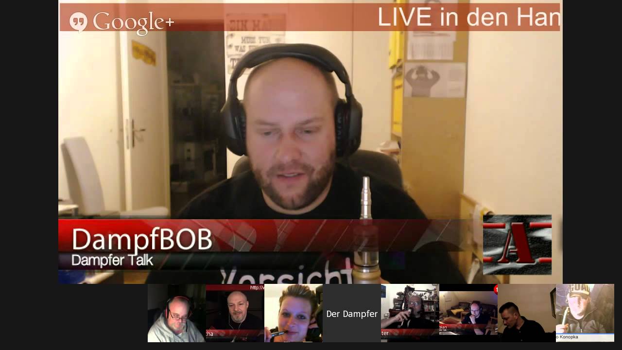 06.03.2015 DerDampferTalk - Beschwerden beim dampfen :(