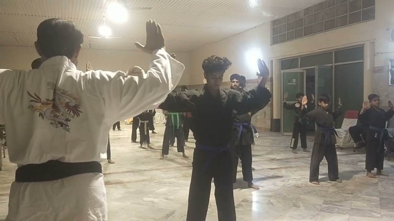 Tai's Bando Panther Bahawalpur Belt par motion Ceremony Organized by Sir Atif Lodhi Cheif Instructor