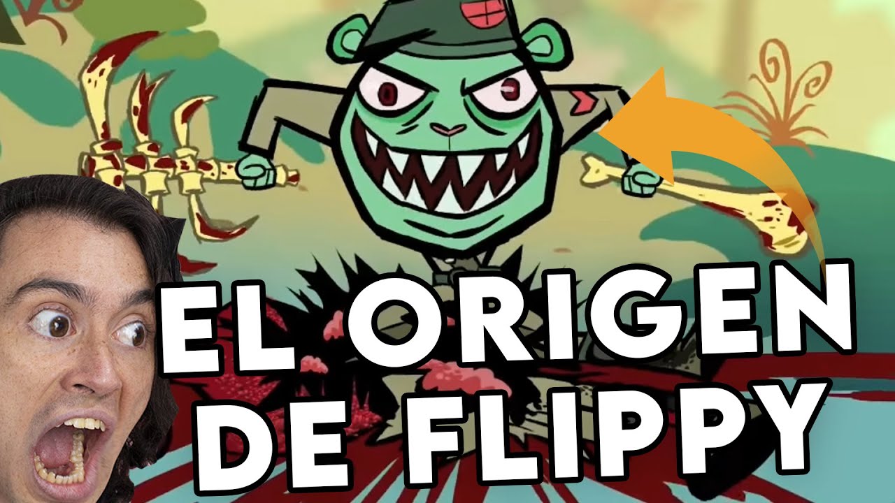 ¡PORQUE FLIPPY ES TAN VIOLENTO! HAPPY TREE FRIENDS KA-POW💣