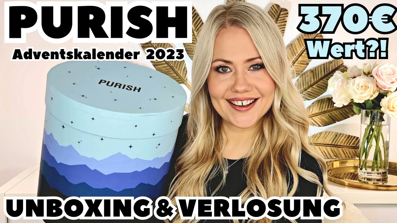 OMG 🤩 Purish Adventskalender 2023 | Unboxing & Verlosung