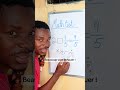 Fraction #mathematiques #maths #fractions #fractiontricks #mathexercises