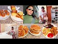 Vlog been trying to catch up   bake with me  tidying up my bedroom cook with me