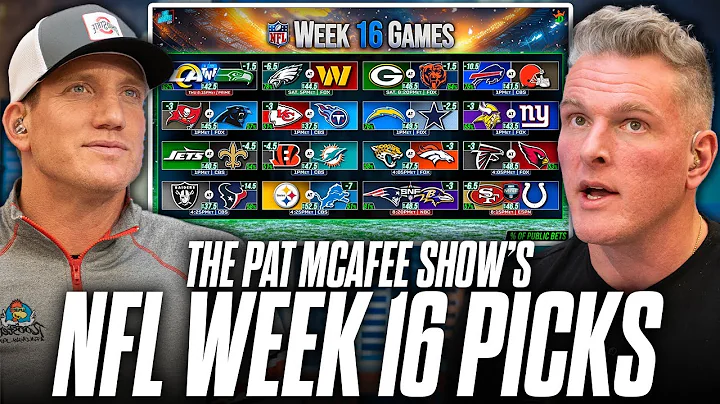 The Pat McAfee Show Picks & Predicts Every Game For NFL's Week 16 Weekend