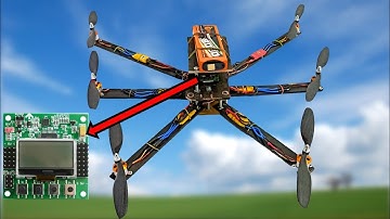 How to make a V6 hexacopter drone with kk2.1.5 flight controller | Hexacopter drones