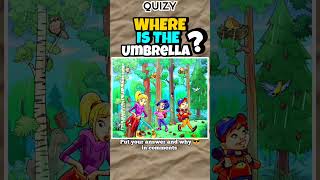 Riddle Me This ? : WHERE is The Umbrella  ⁉️