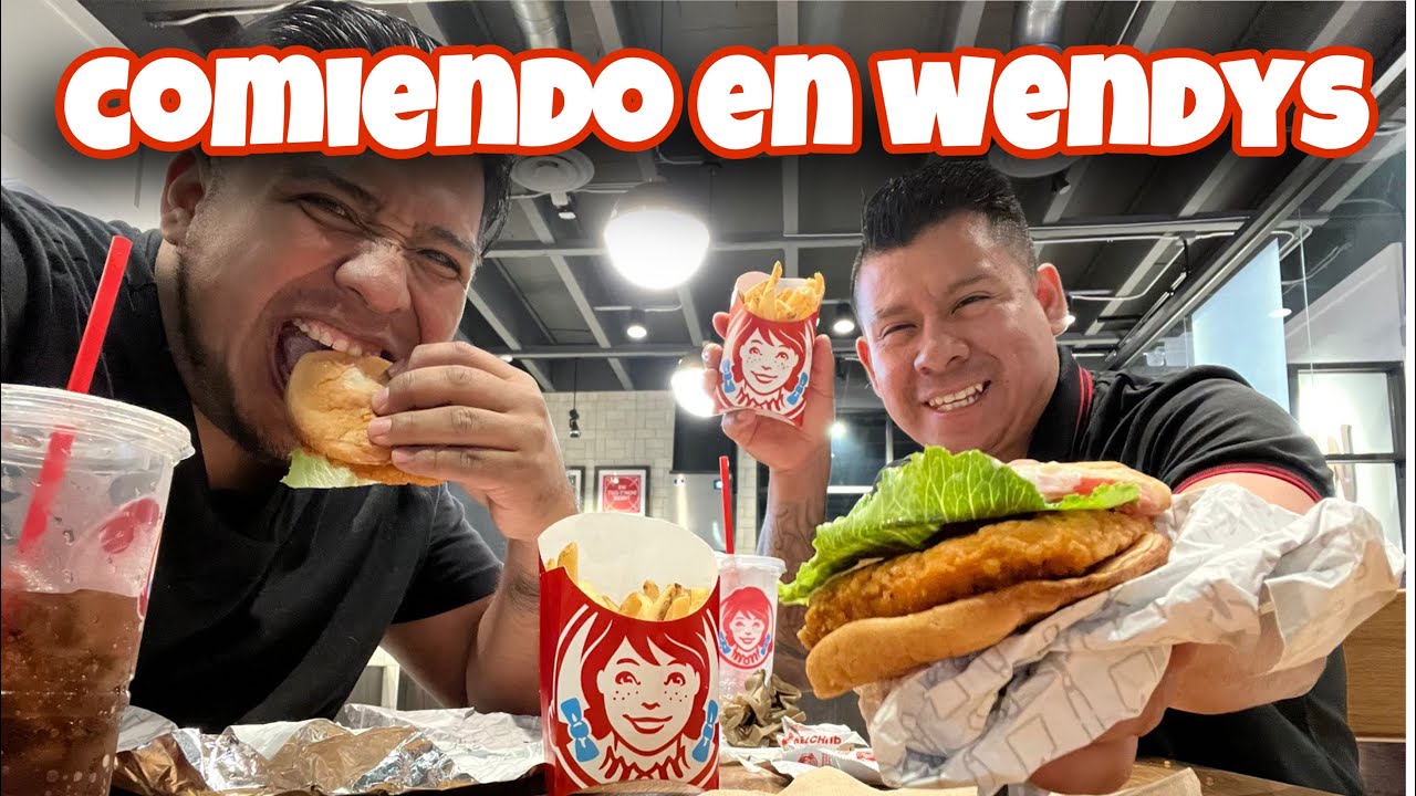 Visitando el nuevo Wendys de Passaic New Jersey 🍔🇺🇸con 