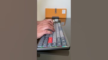 Stock Nuphy Air75 Typing