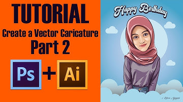 Tutorials Create a Vector Caricature using Photoshop and Illustrator part 2